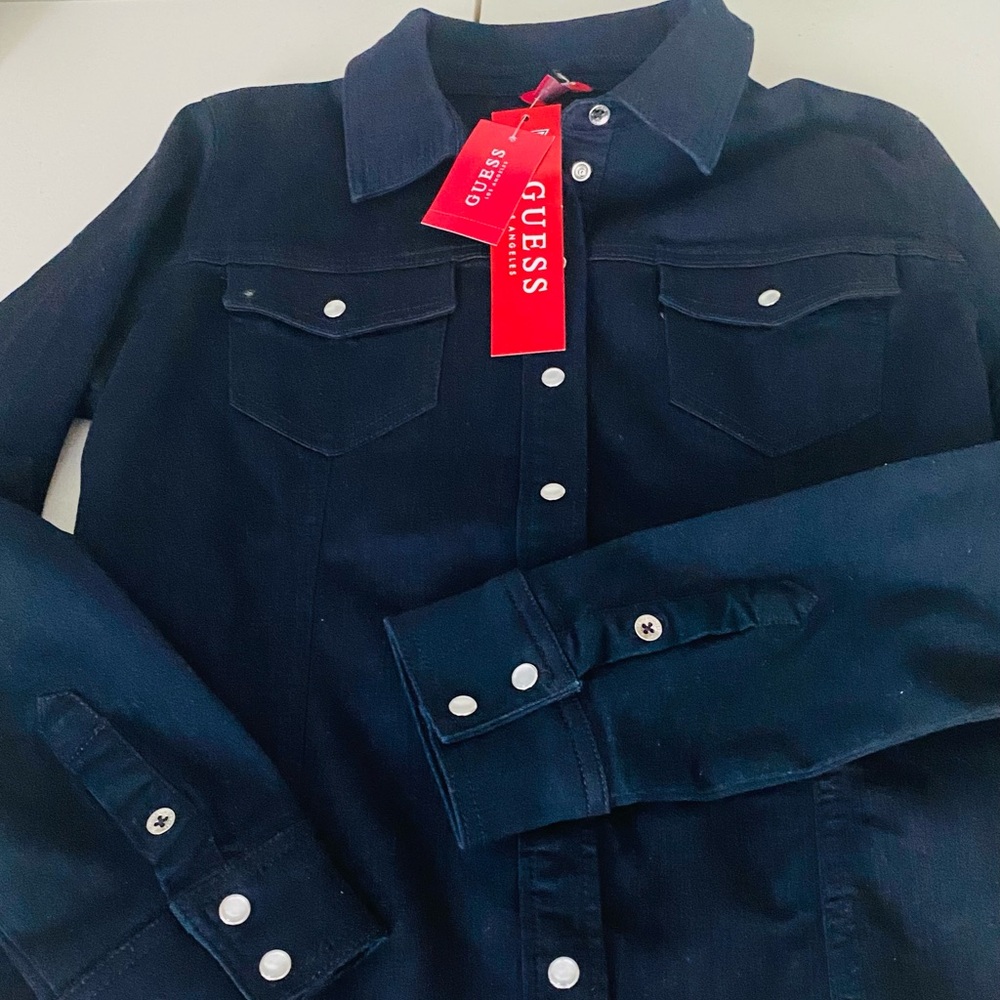 GUESS Dark Blue Denim Jacket